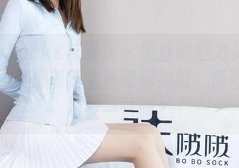BoBoSocks袜啵啵 – 黑丝的魅力又多了层次，果果清新的透明脚尖款，原图届里不来一份吗？