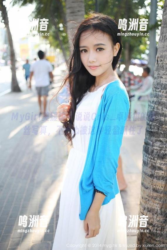 MyGirl美媛馆 - 说说Cris_卓娅祺的蕾丝写真，不小心被这种轻盈抓住了