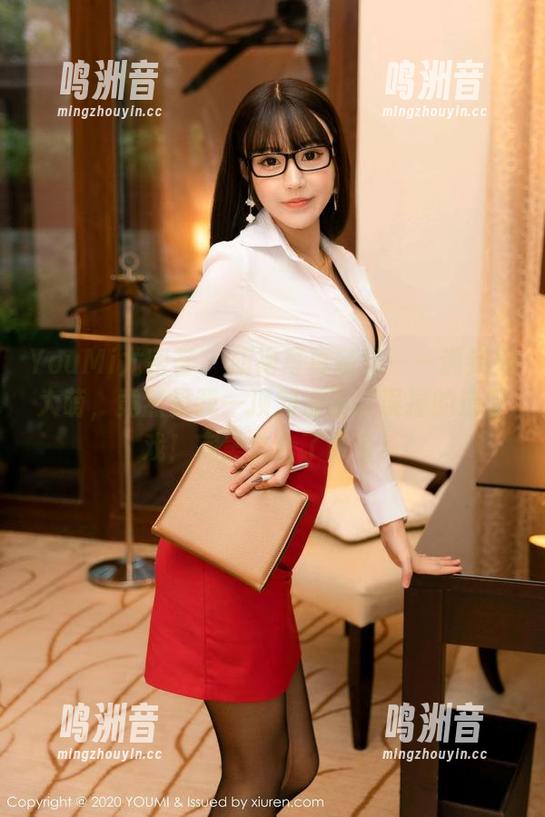 YouMi尤蜜荟-周大萌 YouMi尤蜜荟 - 旗袍写真随想——遇到周大萌,竟然是我一顶刘海误打误撞的造型戏!完美结合了古今!