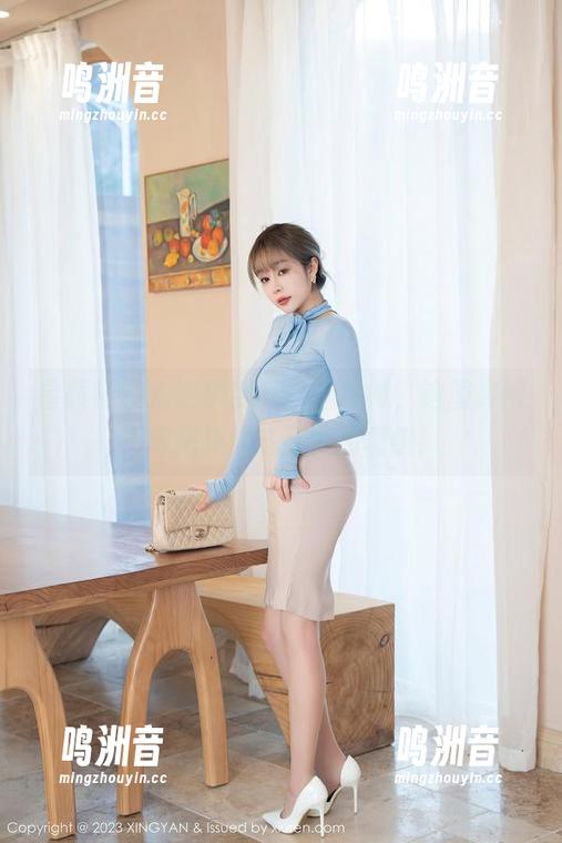 星颜社 - 唐思琪变身白丝女神，这图库恨不得把我烧成高清的裁缝！