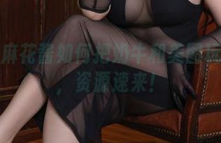 看麻花麻花酱如何把奶牛和美图玩得飞起，资源速来！